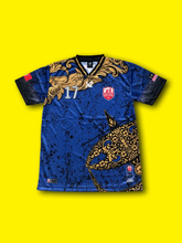 Load image into Gallery viewer, 2020 - 2021 Dodgeball Kelantan Blue Jersey #17 FAIZAL