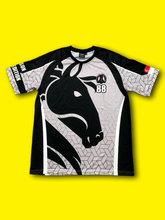 Load image into Gallery viewer, 2020 - 2022  Woodland Black Stallions ‘Away’ Jersey #88 HOUSON